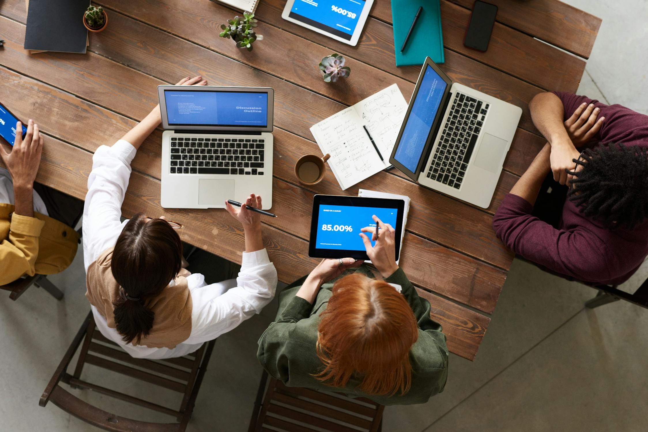Team collaboration session